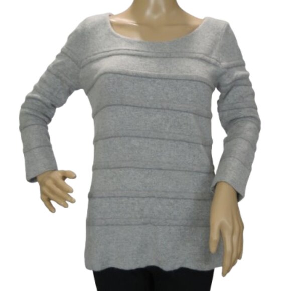 Lacoste Wool and Cashmere Blend Long Sleeve Tunic Sweater - Picture 1 of 7